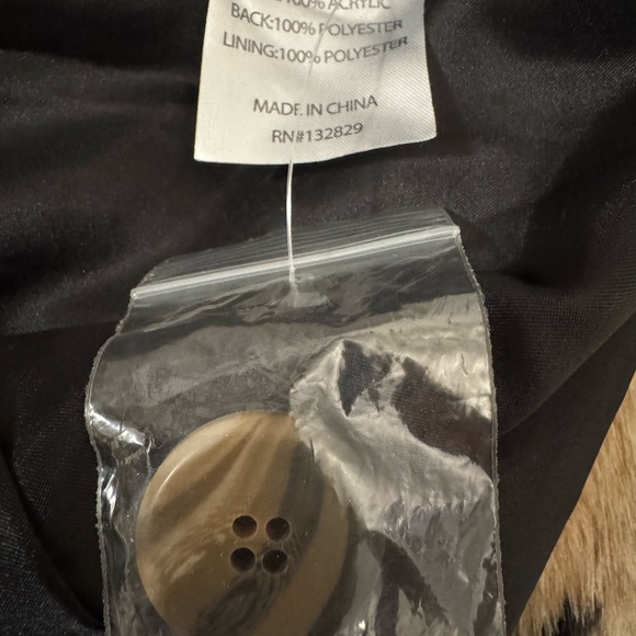 House of Harlow X revolve ABRIGO GENN leopard coat size small - Picture 8 of 8